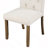 6-Piece Farmhouse Dining Table Set 72" Wood Rectangular Table, 4 Upholstered Chairs With Bench-67782796