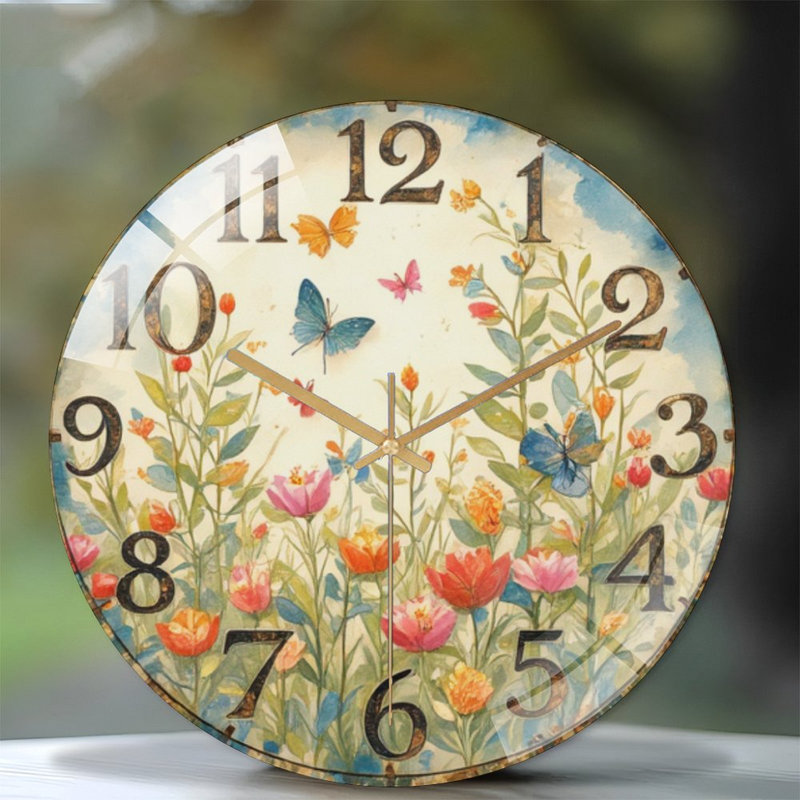 Horloge murale 12 po