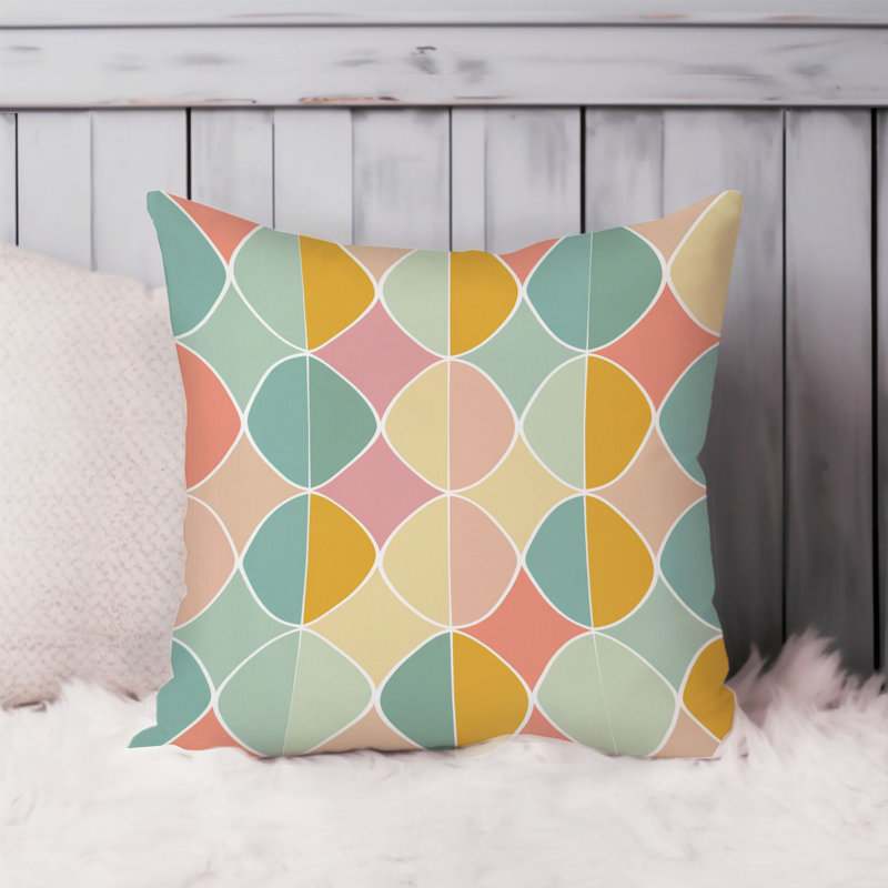 Abstract Retro 70s Hippie Pattern II Retro