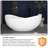 x Soaking Plastic / Acrylic Bathtub