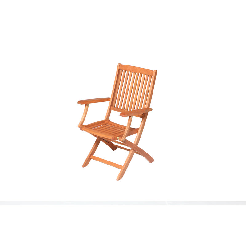 Colfax 4 - Person Wood Patio Dining Set with Rectangular Table