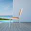 Chaise de patio empilable Hermosa-38012671