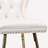 Maghull Upholstered Counter Stool with Metal Frame-1422407910