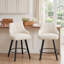 Tabouret de bar pivotant en tissu Modern-1647160123-1647160126