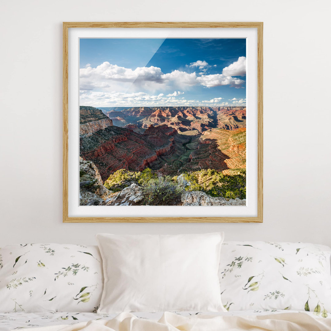 Gerahmtes Poster Natur des Canyons