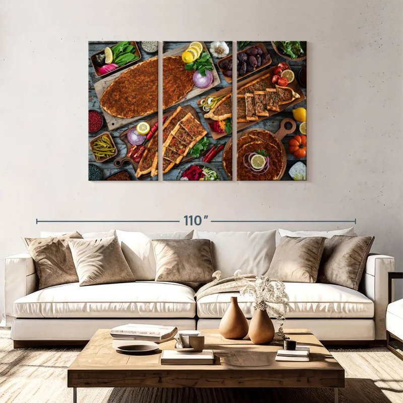 Table de cuisine turque Yarlin, H 48 po x l 74 po