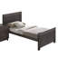 Mobilier de chambre à coucher de style transitionnel 1pc