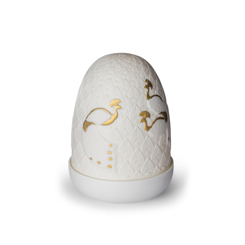 Dome 5.91" White Table Lamp
