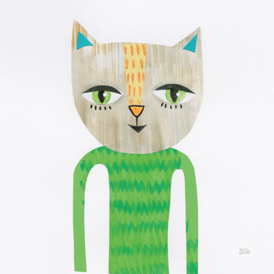 Cool Cats III - Wrapped Canvas Painting