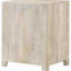 Armoire d'appoint avec tiroir Whitewash Beige