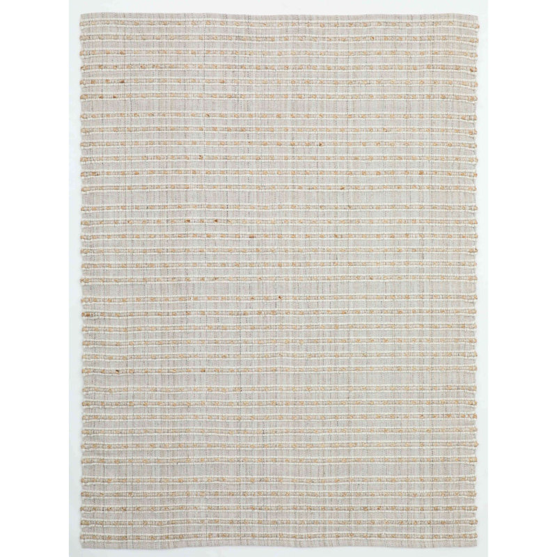 Tapis en jute plat Flatdeave, Tapis de couloir 2 pi 6 po x 8 pi
