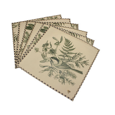 Green Foliage Placemat (Set Of 6)