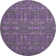 Premium Machine Washable Cerrito AMF574 Purple Rug