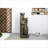 Fountains (Fuente, Jardín, Exterior) | 38.2"H Outdoor LED Fountain for Garden Patio | Resin | Walnut Brown