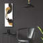 Art mural en verre Ivy Bronx «Bold Gold Tall 1» par Chris Paschke-230822712