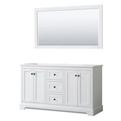 Avery 59.25'' Double Bathroom Vanity Base Only