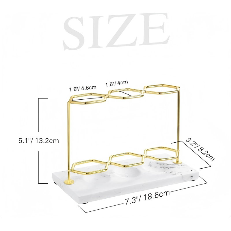 Toothbrush Holder, Resin Electric Toothbrush Holder With 3 Slots 2 Layers, Non-Slip Bathroom Accessories Organizer Toothbrush Toothpaste Razor Cleanser