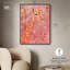«Peach Jiraf Garden Canvas» par Art Remedy-111665780-104324447