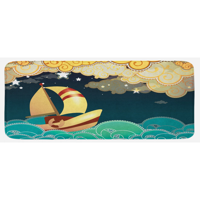 Tapis de cuisine pour bateau