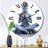 Metal Wall Clock-93380857