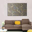 Impression sur toile à motif de feuilles d'or-1124299412