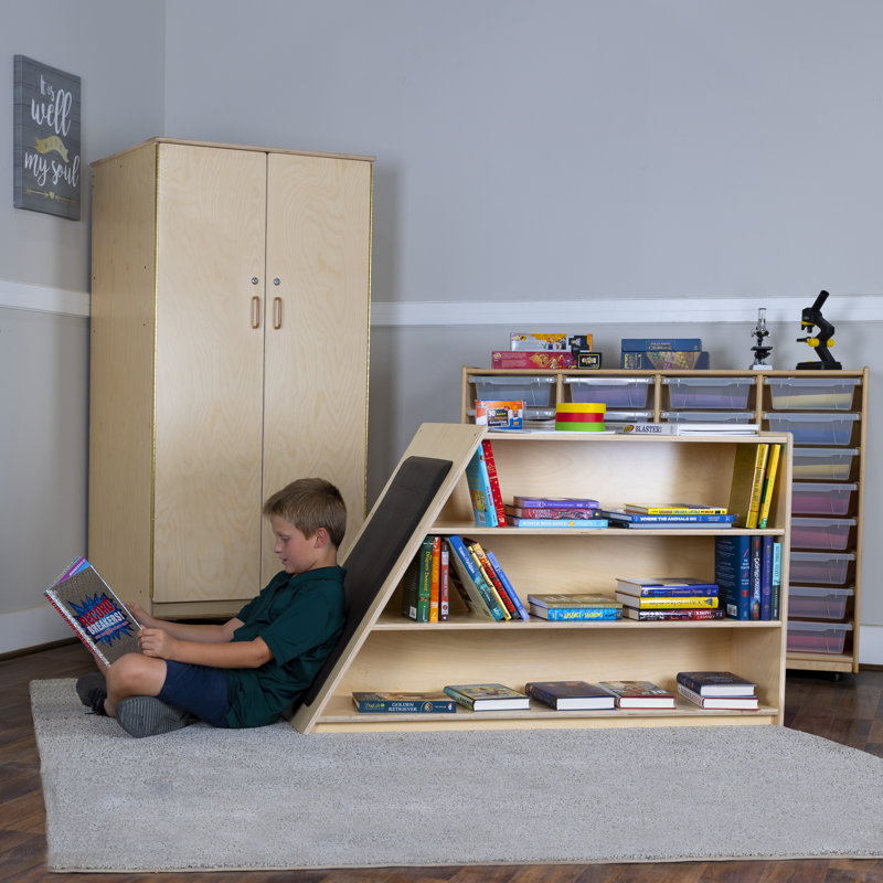 Tablette de lecture avec rangement assis