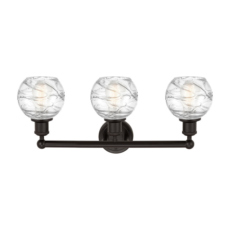 Cambria 3 - Light Dimmable Vanity Light, Polished Chrome, Clear