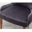 Fauteuil d'appoint en velours exquis avec garniture cloutée pour un confort accru et un style intemporel dans tout décor intérieur-331427150