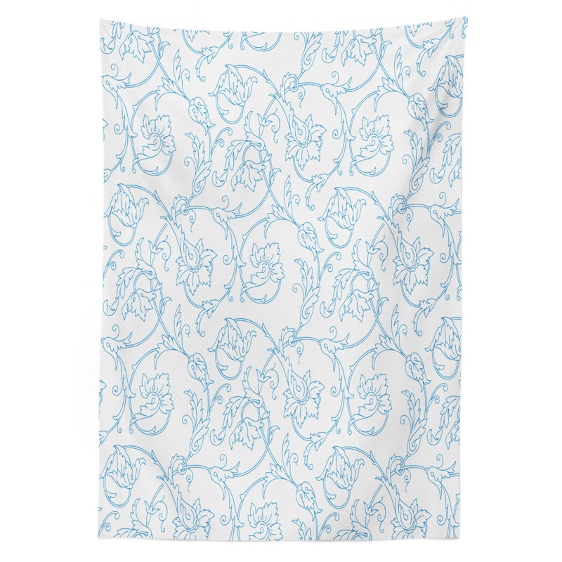 Orchids Tablecloth, 84" L x 60" W