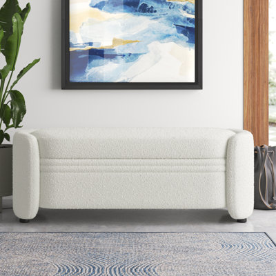 Banc de rangement rembourré Feunisha