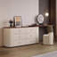 Coiffeuse avec miroir lumineux, 6 tiroirs