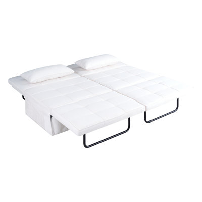 Gesko Convertible Ottoman, Large Ottoman Coffee Table, 4-in-1 sofa bed, Sleeper Chair Bed