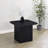Exeter Black Square End Table