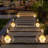 7.5'' Solar Powered Integrated LED Jar Lantern