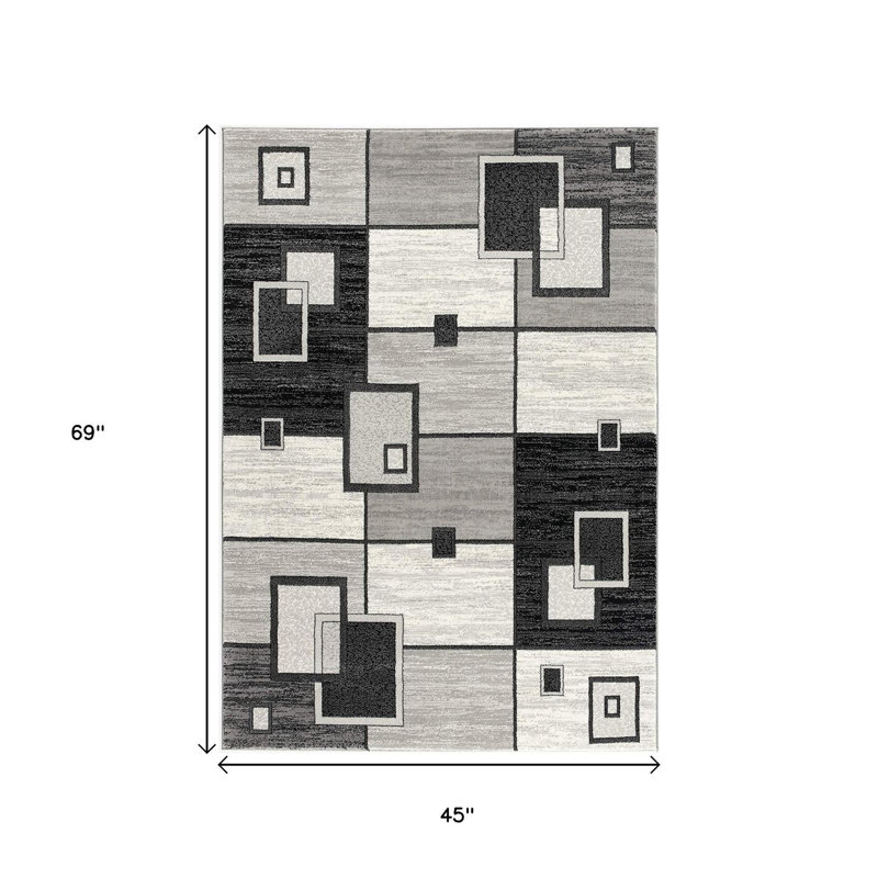 Dillup-Jones Indoor Rug, Rectangle 4' x 6'
