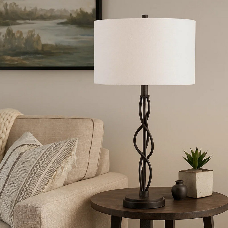 Metal Table Lamp