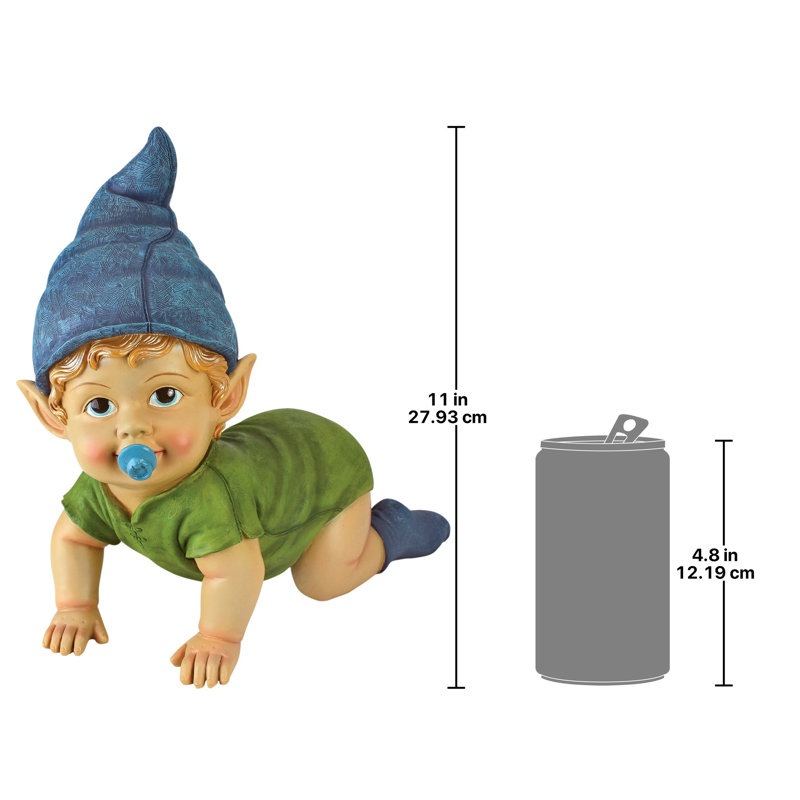 Blaze The Baby Gnome Garden Statue
