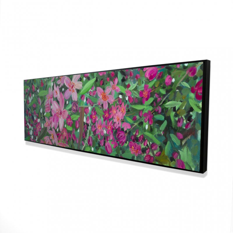 Cherry Tree Blooming Print On Canvas