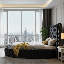 Lit avec rangement en velours Mirna-1490644365-1490644363