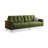 Green Polyester Modular Sofa-1303189319