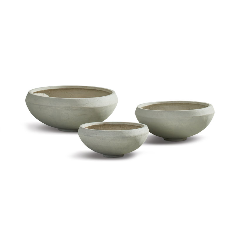 Fibreclay Pot Planter Set in Sand