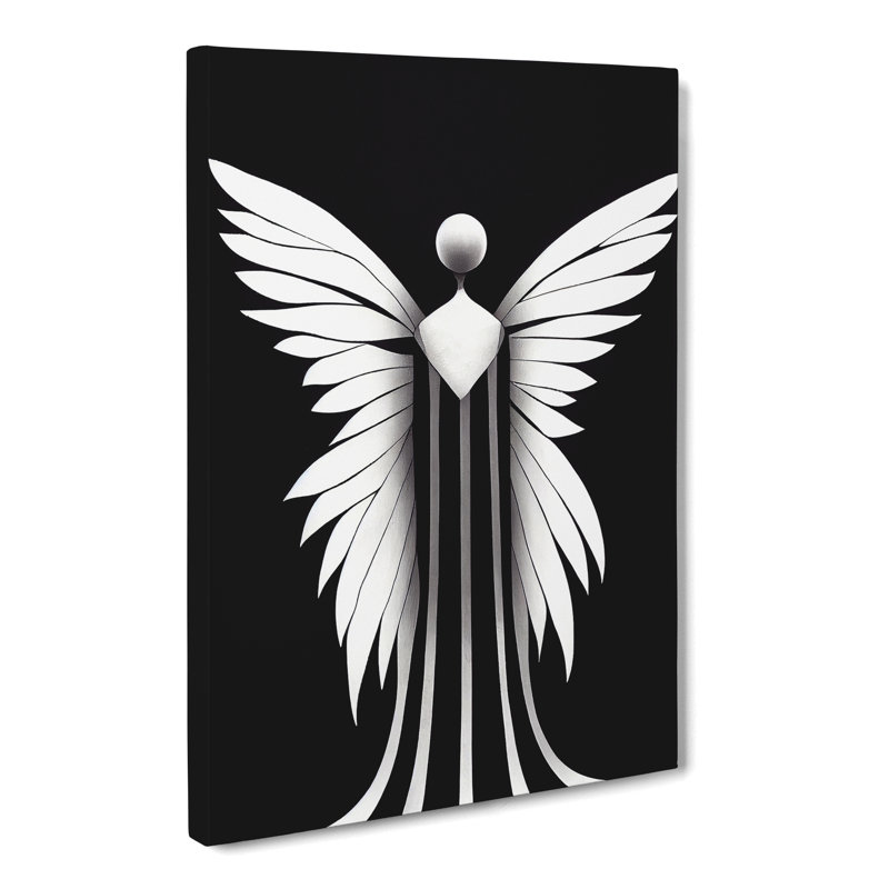 Unique Angel Vol.5 - Wall Art, 76cm H x 50cm W x 3cm D, Unframed