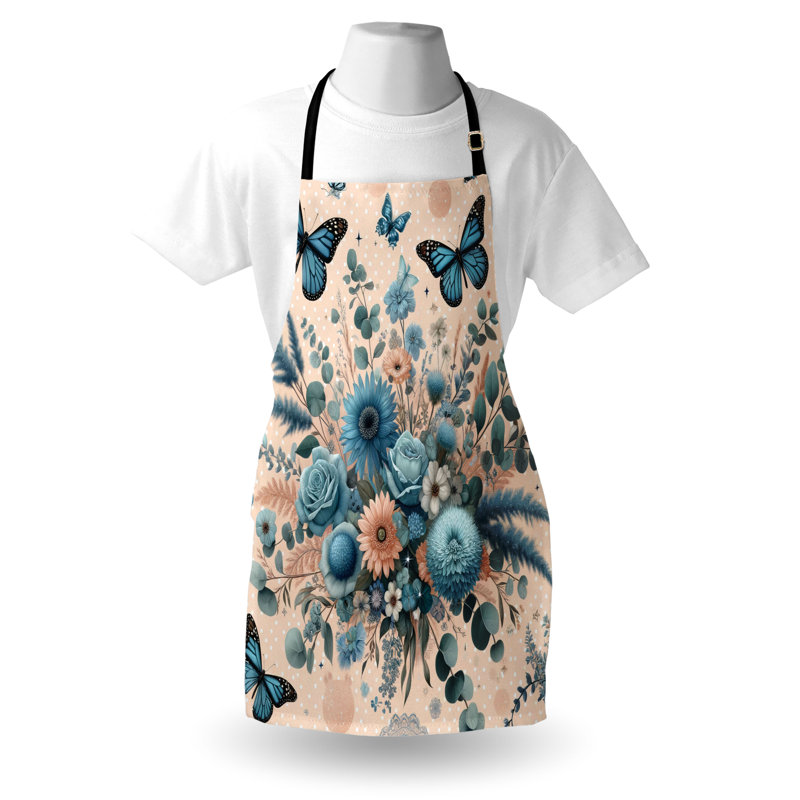 No Pattern Bib Apron