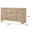 Commode double 6 tiroirs Lillie-1703158288