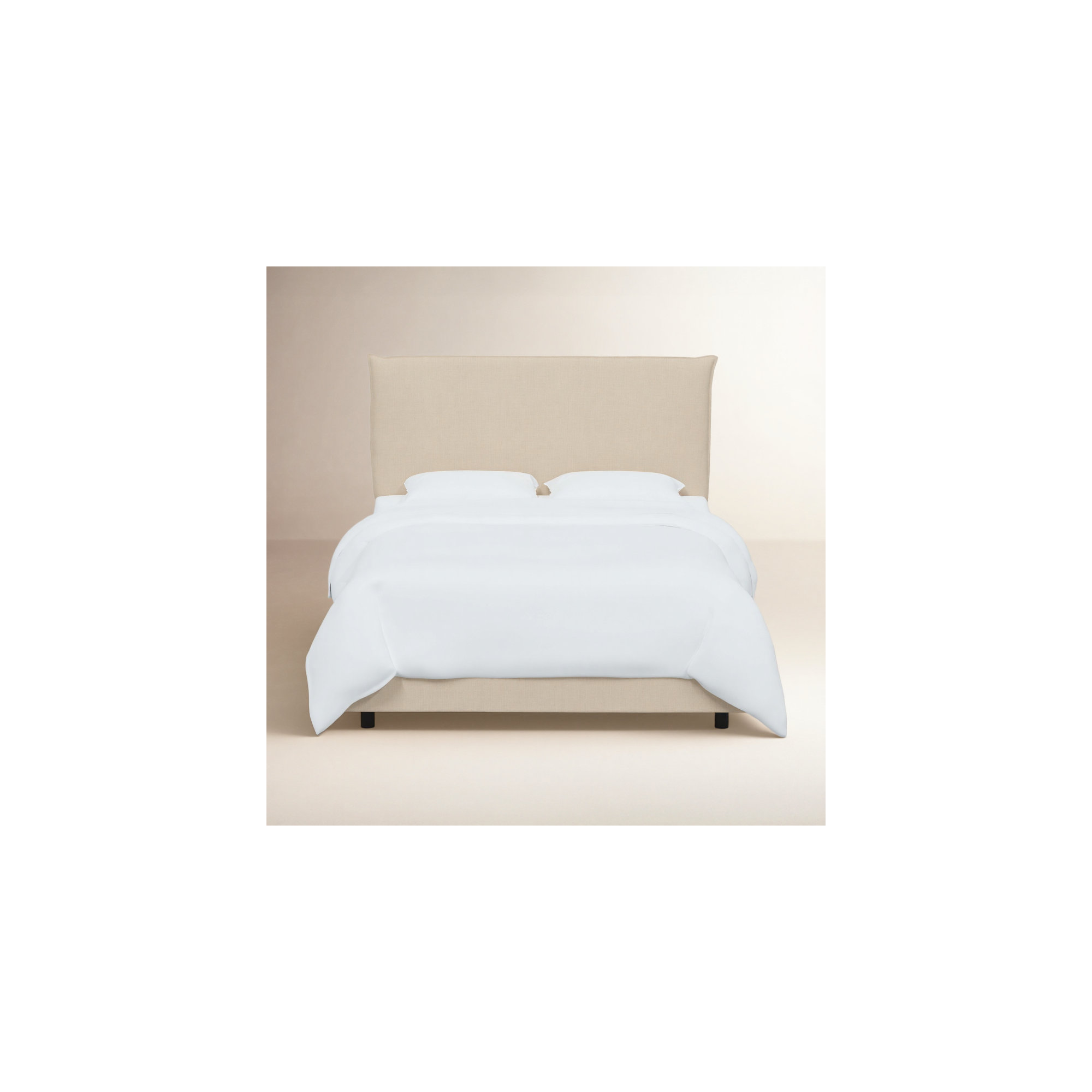 Bessinger Upholstered Bed, California King, Zuma Linen