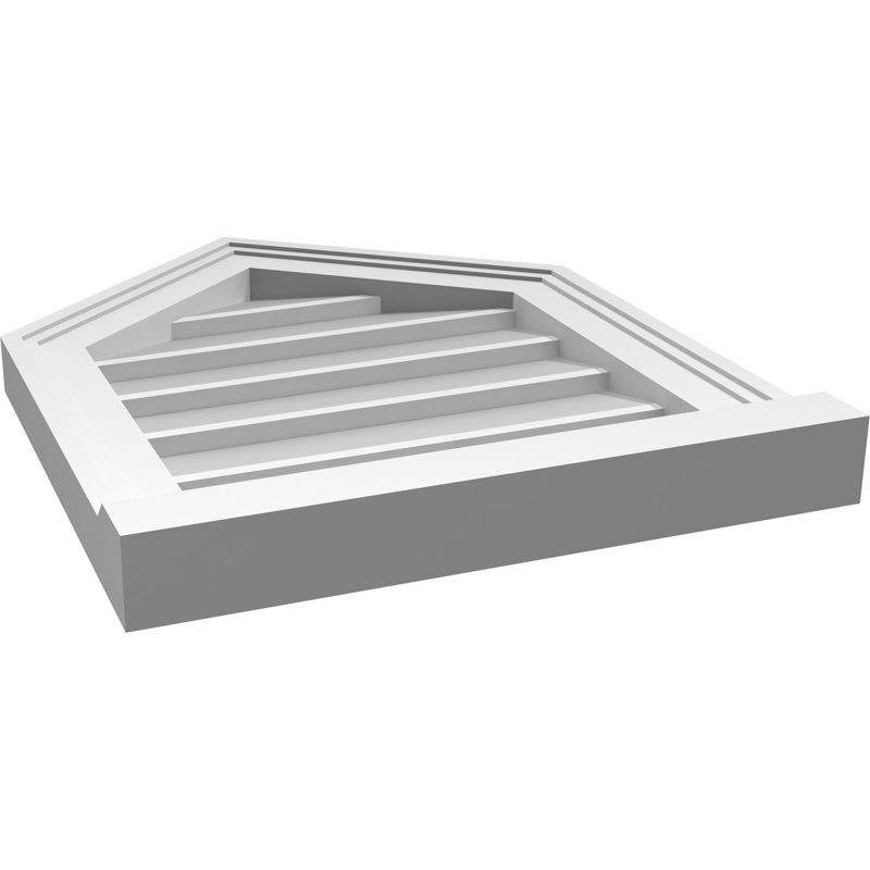 Ventilateur à pignon en uréthane non-fonctionnel Signature, H 20 po x l 16 po x P 2 po