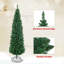 Sapin de Noël vert élancé-1922671288
