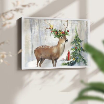 Chirstmas Art-CLV III - Reproduction encadrée - Restickable