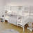 Jeeven Kids Twin Over Twin Bunk Bed-1428380910