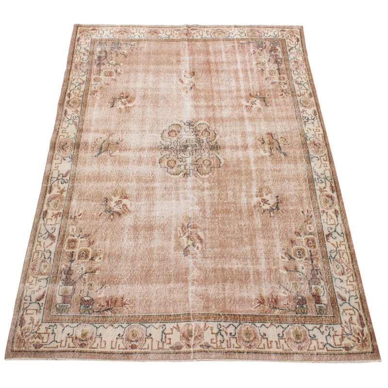 Tapis brun clair Danuel 7 pi 0 po x 10 pi 6 po Danuel